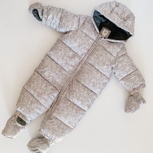 GAP Gray Puffer Kids Jacket